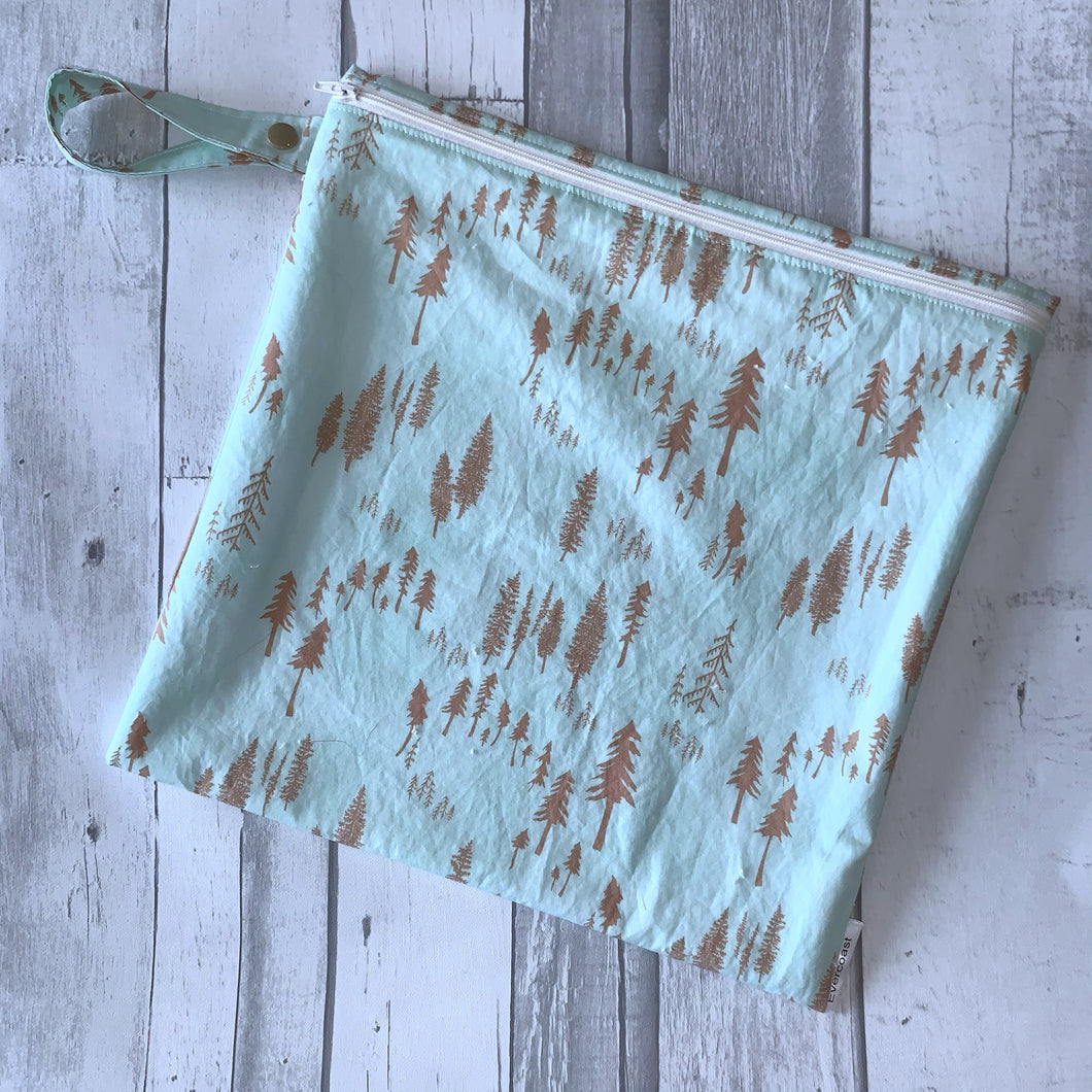 Sitka on Mint Medium Wet Bag
