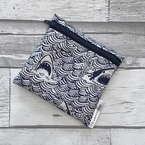 Shark Attack Reusable Mini Snack Bag