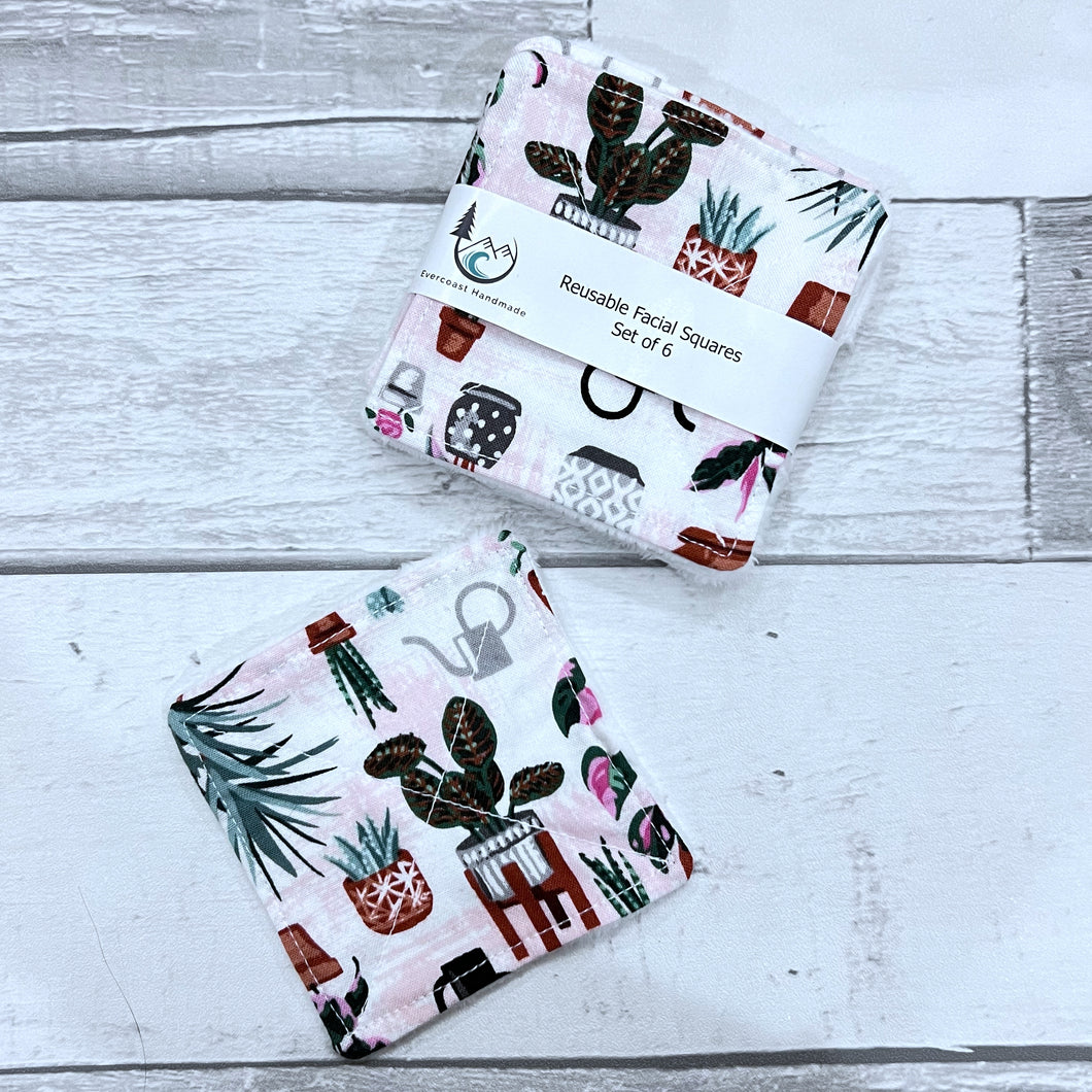Plant Stands Reusable Facial Squares