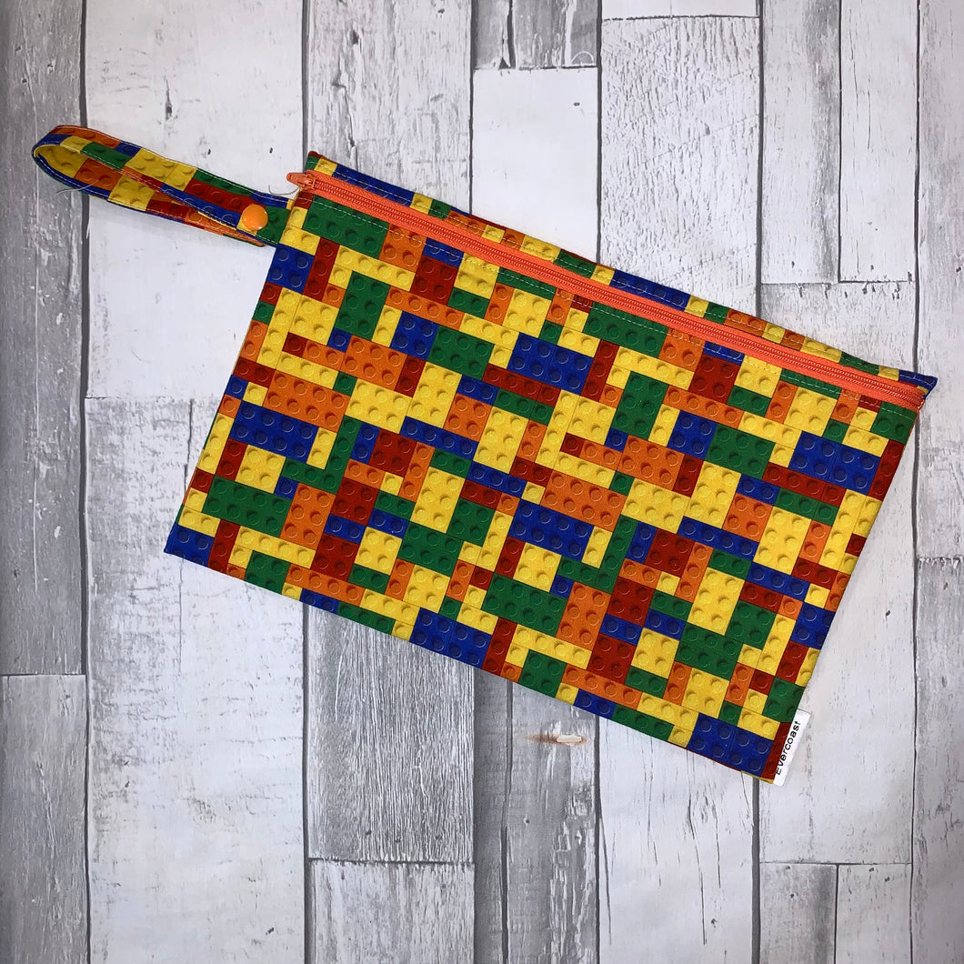 Building Blocks Small Wet Bag