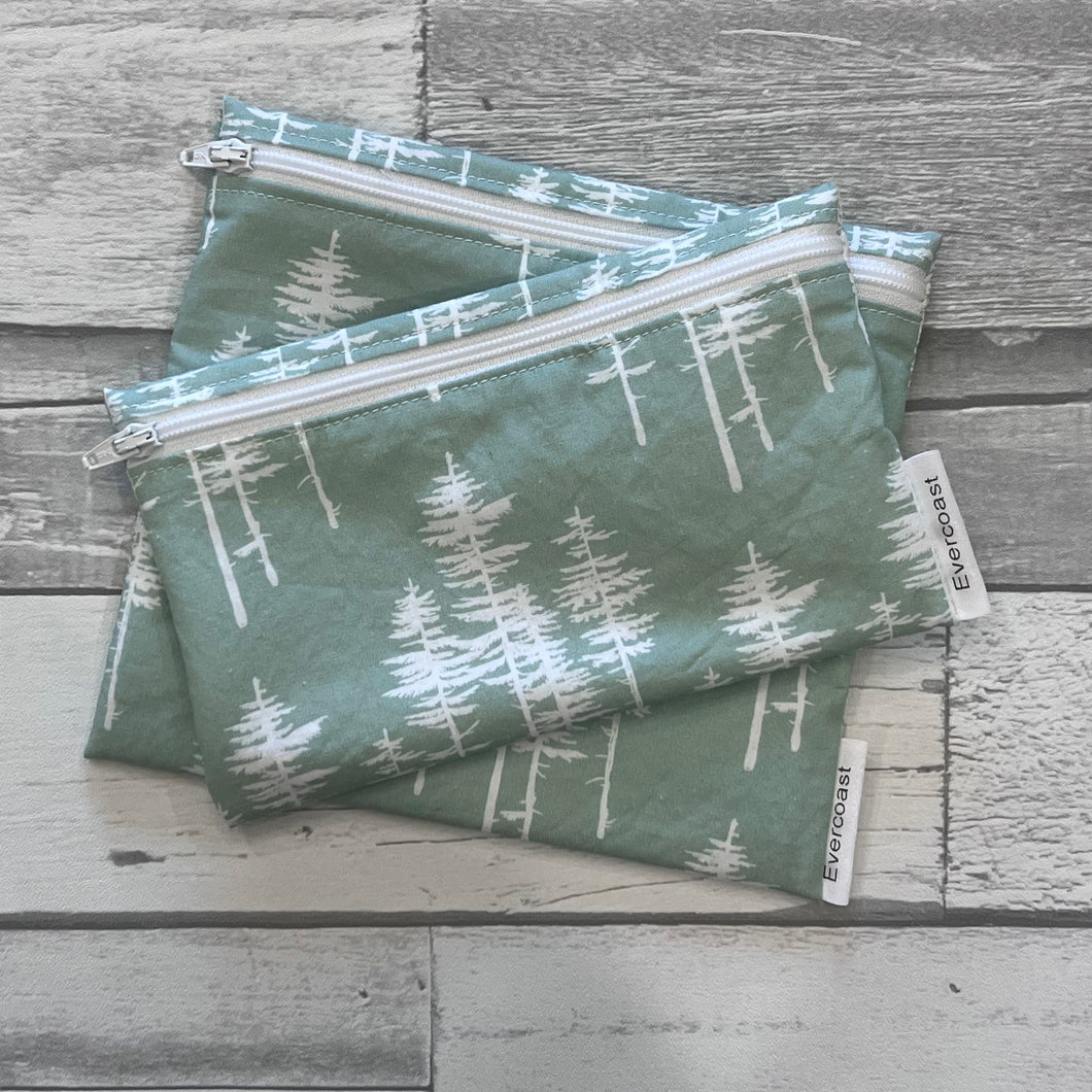 Sage Sitka Reusable Snack Bag Set
