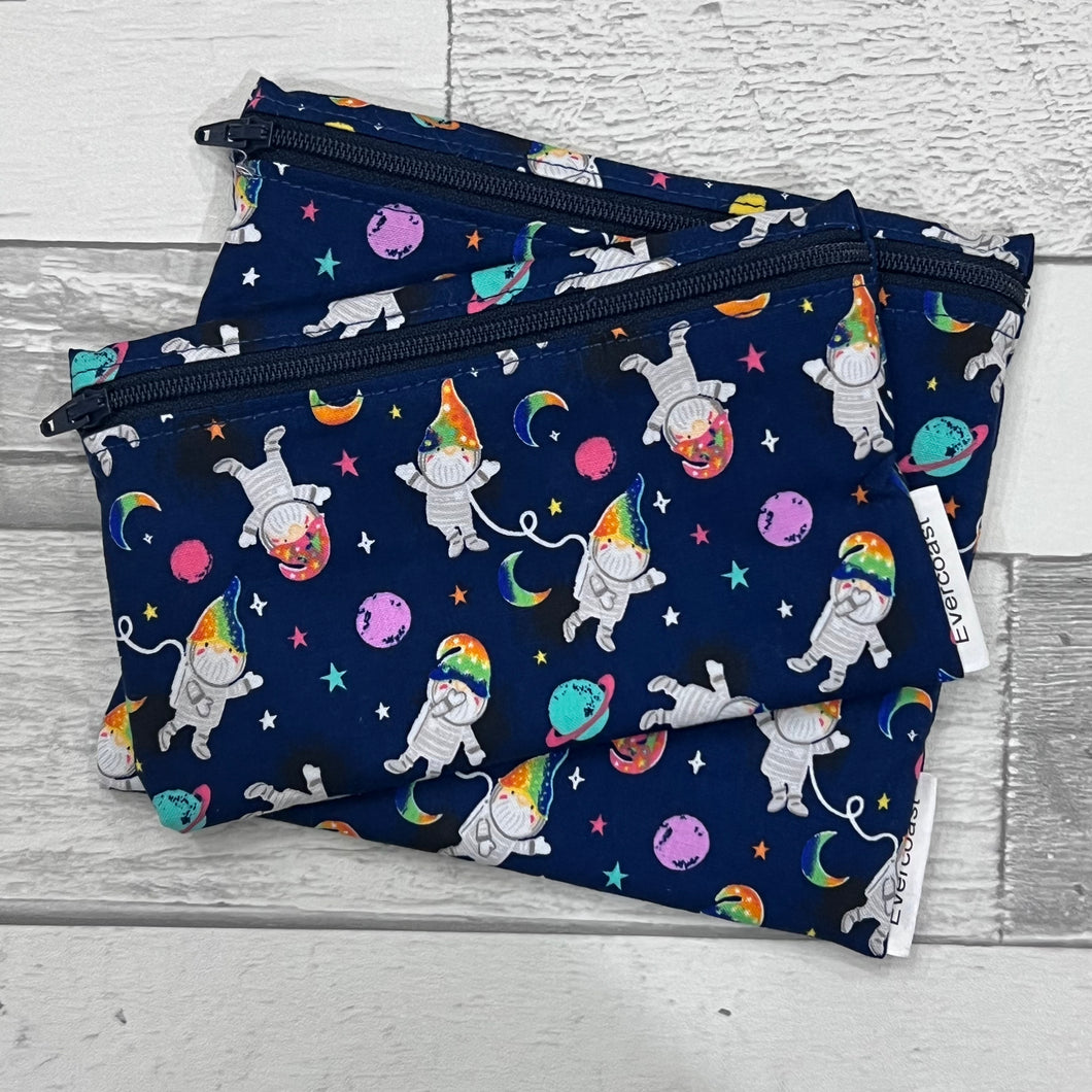 Space Gnomes Reusable Snack Bag Set