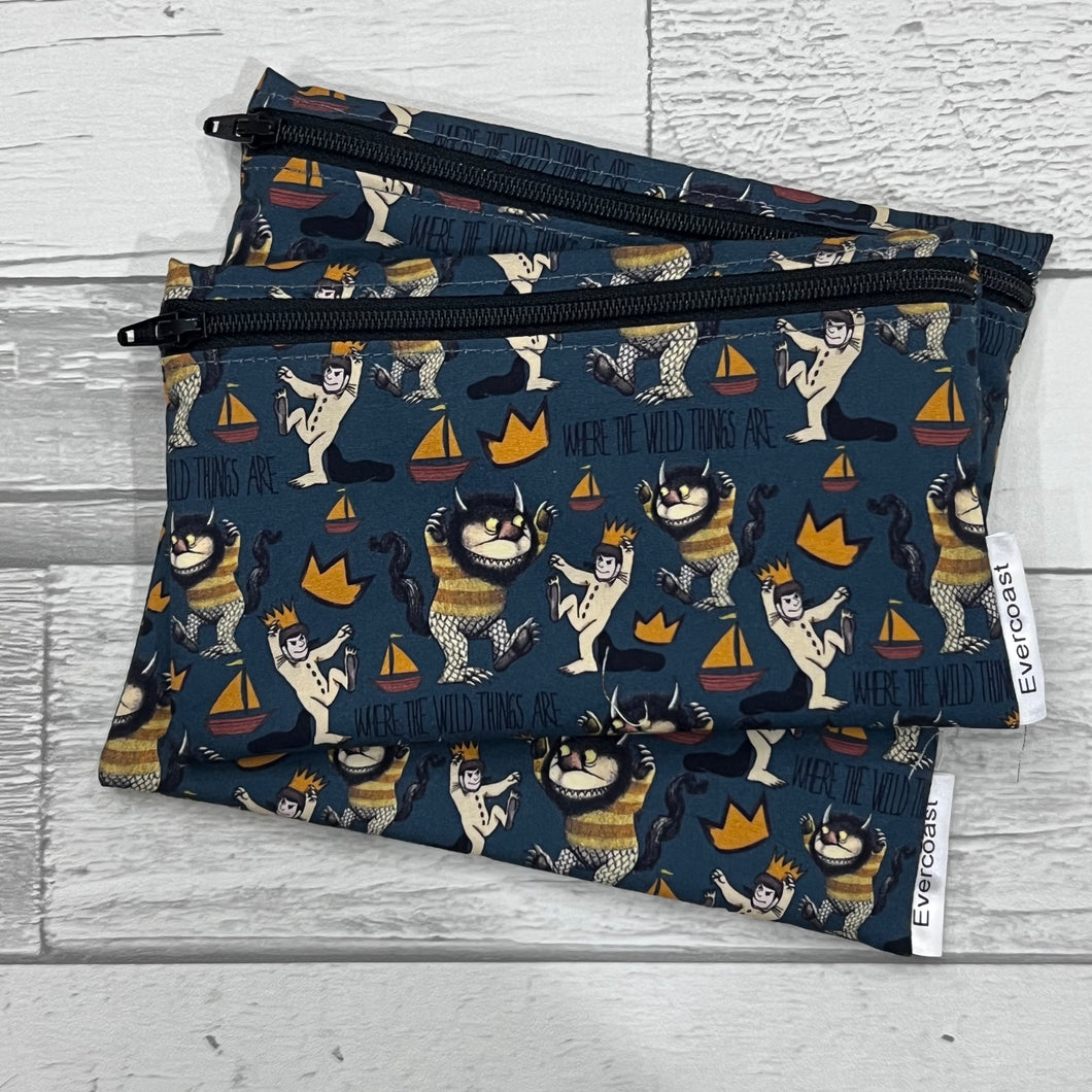 Wild Things Reusable Snack Bag Set