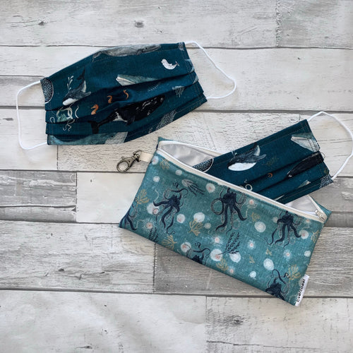 CUSTOM ORDER - Large Mask Storage Bag