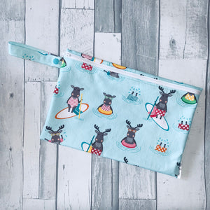 Paddle boarding Moose Small Wet Bag