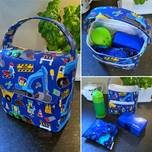 PREORDER - Original Boxy Insulated Lunch Bag with Snack Bag